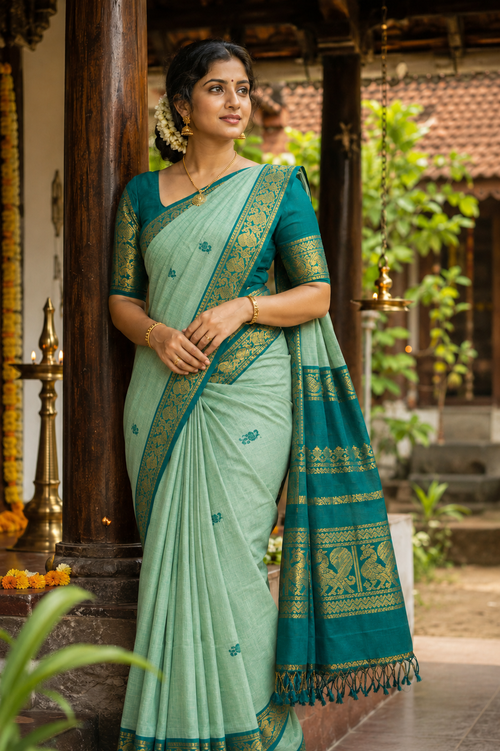 KALYANI COTTON BUTTA PATTERN- SKALBUT001