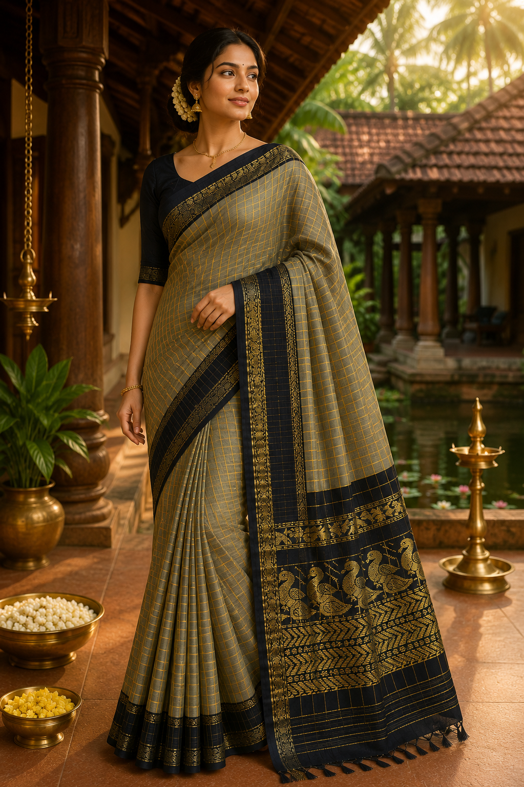 KALYANI COTTON CHECK PATTERN- SKALCHECK002