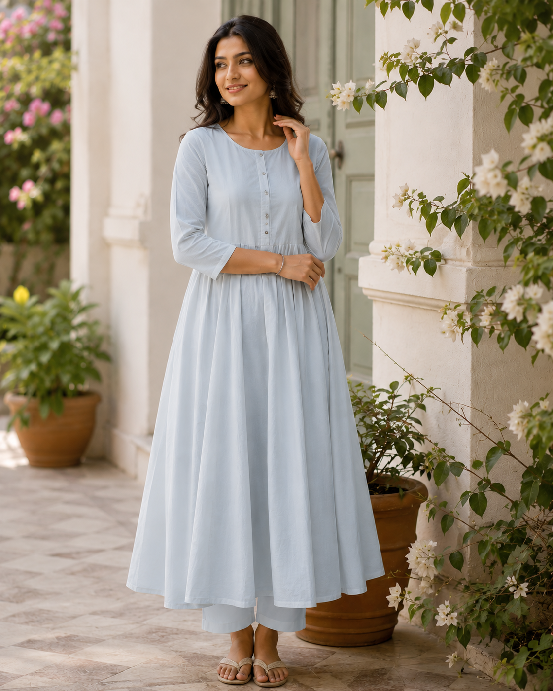 LONG ANAKALI KURTI 0011
