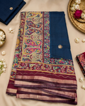SAREES MALCHANDERI BLUE 414899