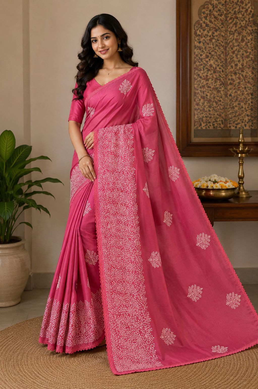 SAREE COTTOON SILK 406415