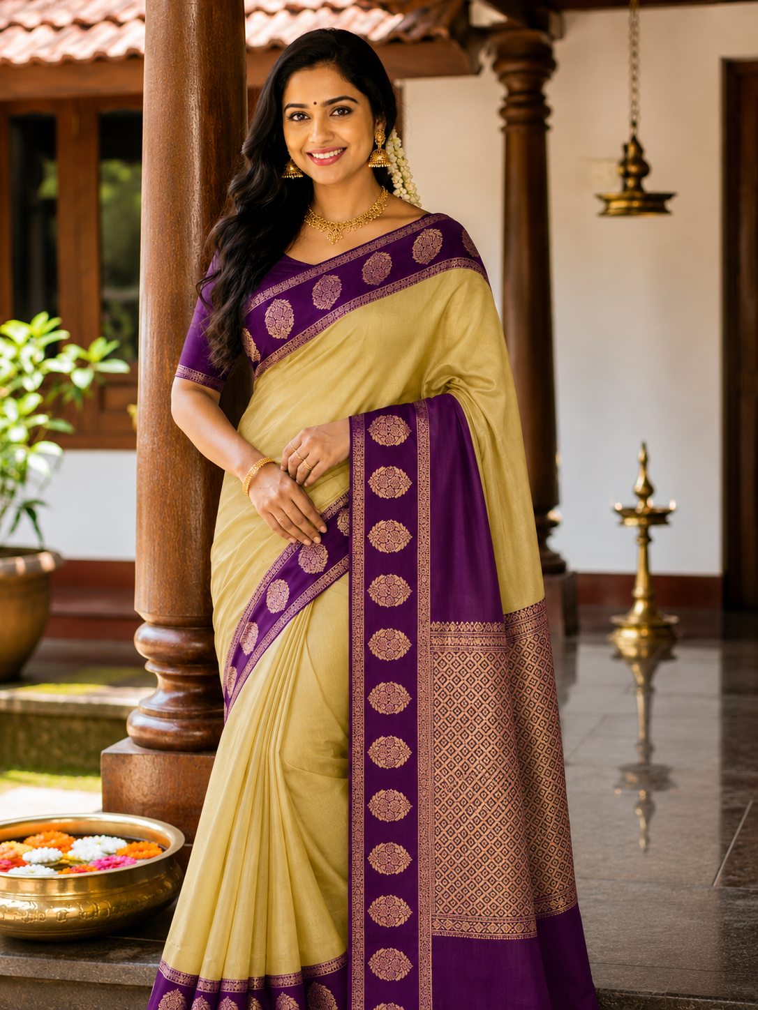 SEMI SILK SAREE SAREEG0073Z
