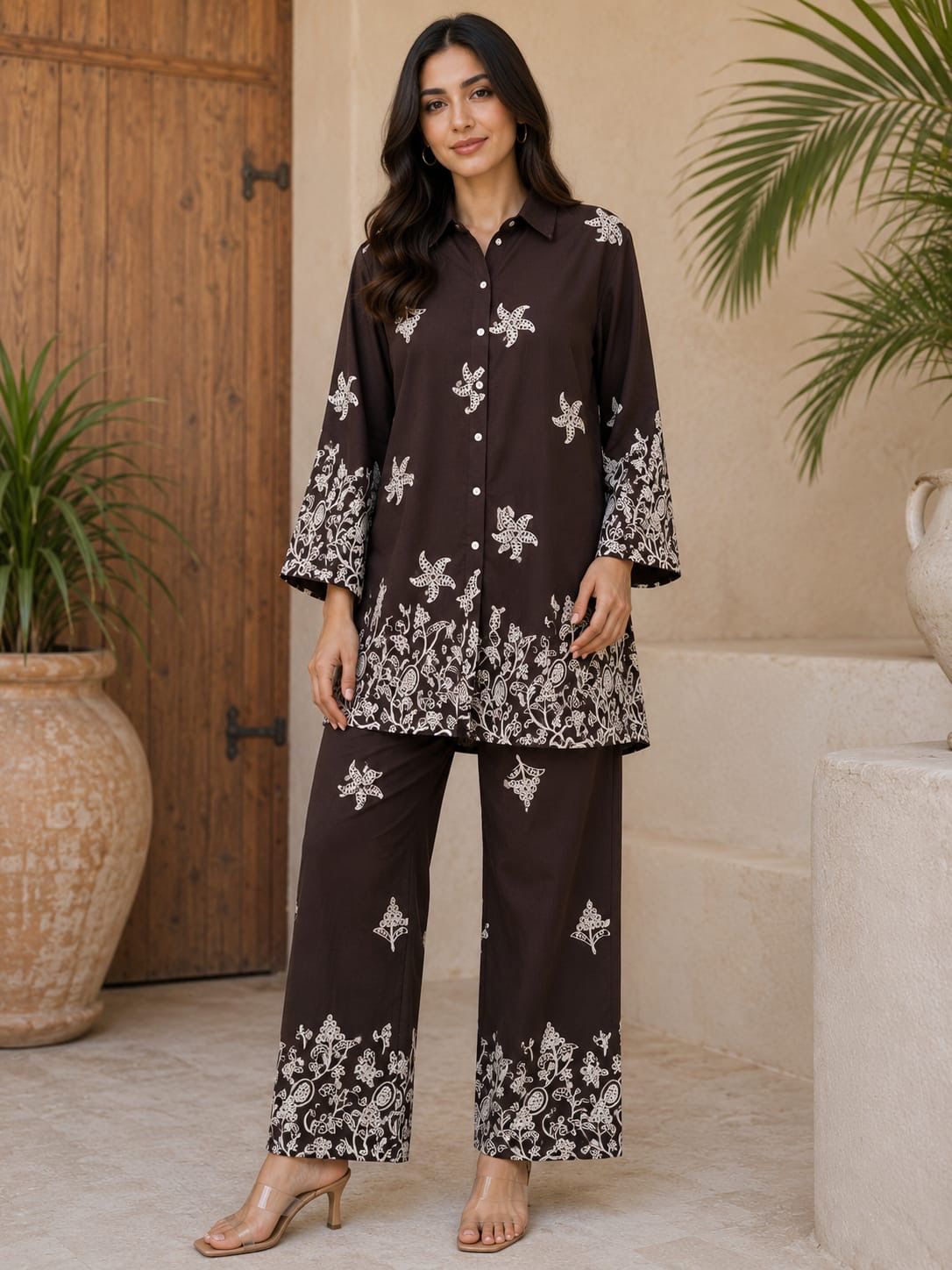 WESTERN TUNIC CORD SET 413233