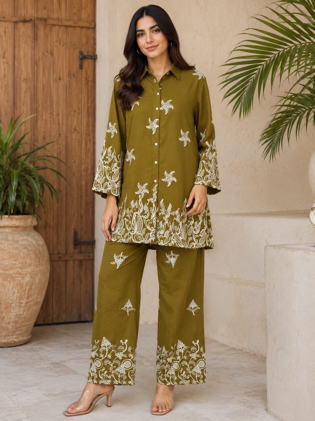 WESTERN TUNIC CORD SET 413233