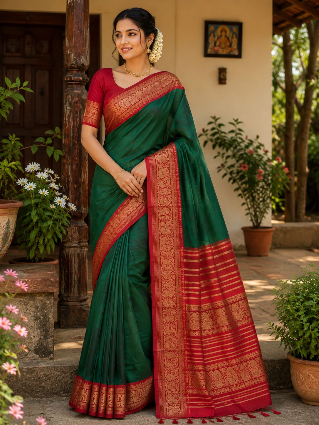 TRADITIONAL SAREE 408685