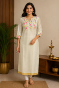 KERALA KASAVU TISSUE LONG TOP - LTOP1008074