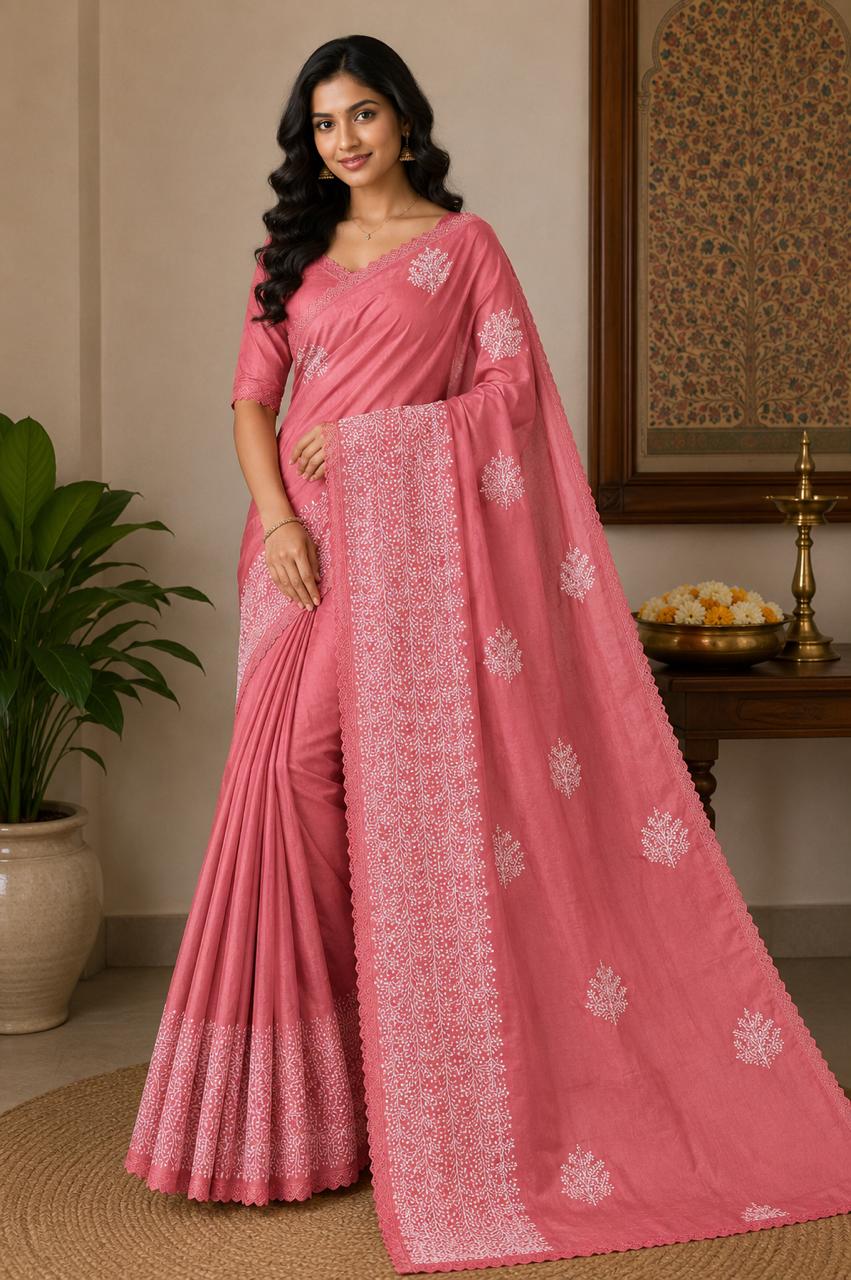 SAREE COTTOON SILK 406415