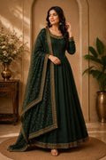 PANELCUT ANARKALI GOWN WITH DUPPATTA- SALPAR406142