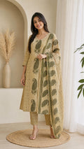ALINE COTTON SALWAR SET- SALFT1009