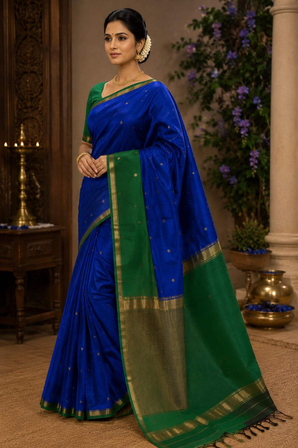 MAHESWARI SILK SAREE - SMAHESW003